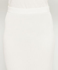 uncrave 【久慈暁子さん着用】シアーニット Iラインスカート