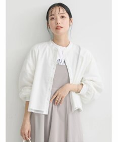 earth music&ecology チュールレイヤードシャツ