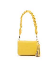 UNBILLION ペルケ perche / ドット型押し・ジャバラチャームウォレットショルダー