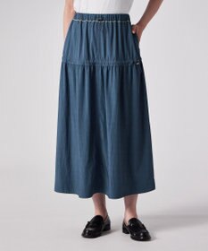 Paul Smith ドロストコード レーヨン スカート