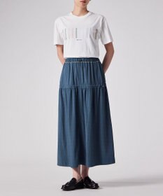 Paul Smith ドロストコード レーヨン スカート