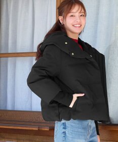 Tiaclasse 袖口リブデザインシームレスダウン