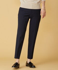 J.PRESS LADIES 【洗える】アルガンシルク テーパード パンツ