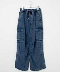 WEGO デニムパラシュートカーゴパンツ