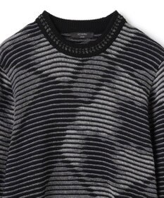 JOSEPH HOMME モロッカンブラインドジャガード　クルーネックニット