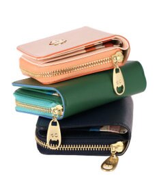 tsumori chisato CARRY くもマーク 財布 2つ折り ラウンドファスナー小銭入れ