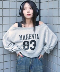 WEGO ドッキングオフショルショートスウェット