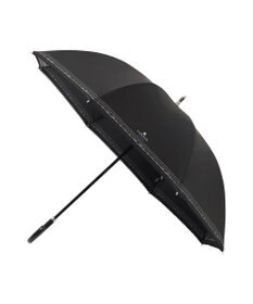 MOONBAT 【遮光率100％/遮熱/UV】LANVIN en Bleu (ランバン オン ブルー)晴雨兼用日傘 ピコレース シルバーラメ刺繍 長傘