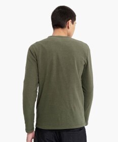 AIGLE POLARTEC THERMAL PRO ポーラテック ポケット クルーネックマイクロフリースプルオーバー  / トレーナー