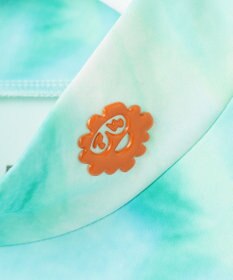 PW CIRCULUS 【吸水速乾 / UV遮蔽率99.5%  UVカット / ストレッチ】【MEN】タイダイ柄モックネックT ゴルフ