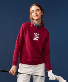 23区GOLF 【WOMEN】【吸湿発熱】グランサーモ裏毛 プルオーバー