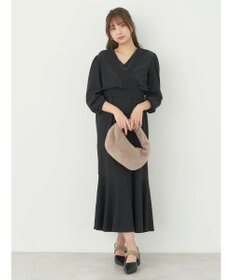 earth music&ecology ＳＥＴ２点カシュクールプルオーバー＋ワンピース