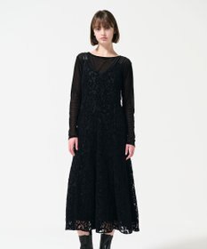 GRACE CONTINENTAL モールレースキャミワンピース