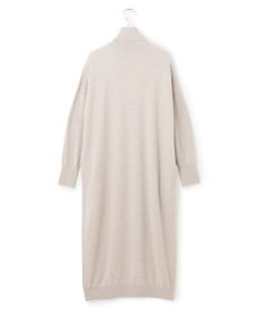 23区 S 【洗える】カシミヤブレンド タートルネック ニットワンピース