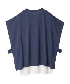 Green Parks ポンチョ風レイヤードチュニック