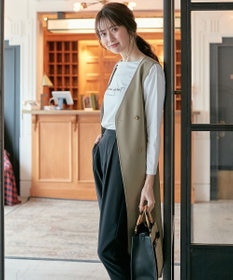 ANY SIS L 【2WAY】ジレラップ ワンピース