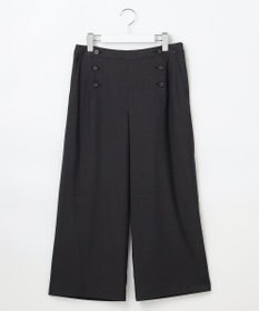 J.PRESS LADIES L 【洗える】T/Rウォッシャブルギャバ マリン パンツ