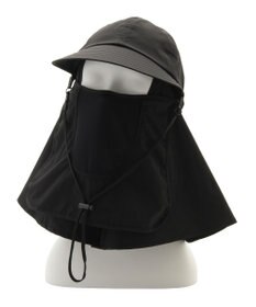 MOONBAT 【遮光100％/UVカット100％】フワクール (Fuwacool)  日差しを完全遮断バッククリボンワイドキャップ　遮光100　UV100