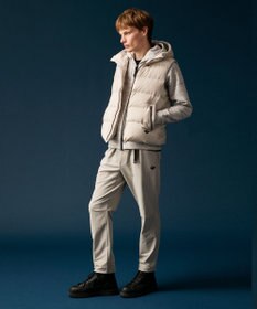 JOSEPH ABBOUD MOUNTAIN 【軽量/ソフト】ソフトダンボールニットジップパーカー