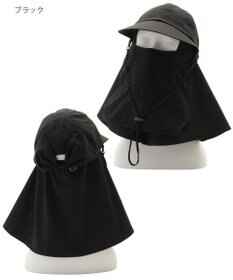 MOONBAT 【遮光100％/UVカット100％】フワクール (Fuwacool)  日差しを完全遮断バッククリボンワイドキャップ　遮光100　UV100