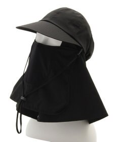 MOONBAT 【遮光100％/UVカット100％】フワクール (Fuwacool)  日差しを完全遮断バッククリボンワイドキャップ　遮光100　UV100