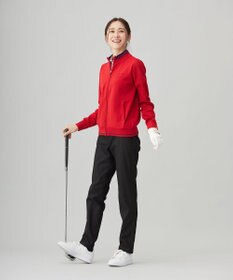 23区GOLF 【WOMEN】【ウォッシャブル】フルジップニットブルゾン