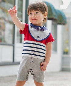 J.PRESS KIDS 【BOX付き】【70㎝】ロンパース&蝶ネクタイスタイ セット