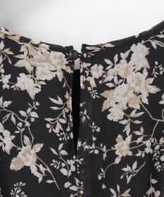 ANY SIS 【洗える】シアーパターン ワンピース