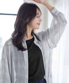 Tiaclasse シアーシャツ＋タンクトップセット（2点セット）