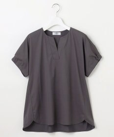 J.PRESS LADIES L 【接触冷感】プレーティングジャージー フレンチスリーブ カットソー