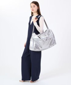 LeSportsac DELUXE LG WEEKENDER/フロストシルバーシャイン
