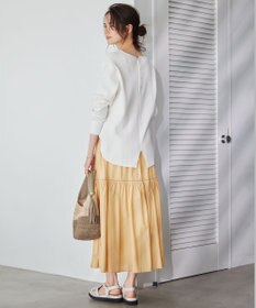 23区 VIOLAd'ORO SANDRO アバカ レザーハンドルバッグ