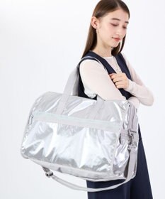 新品 レスポートサックMINI N/S TOTE フロストシルバーシャイン MINI N/S TOTE/フロストシルバーシャイン / LeSportsac