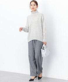 組曲 S ウールカシミヤミックス ロールネックニット