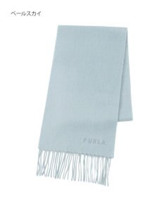 MOONBAT FURLA(フルラ）カシミヤ100％ 無地 プチマフラー