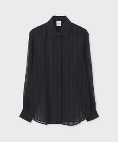 Paul Smith シアー ストライプ ブラウス