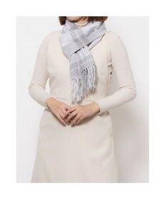 UNBILLION カシュネ cache nez / カシミヤ紡毛チェックストール