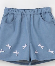 ANY KIDS ひんやりクール リボンショートパンツ