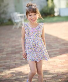 ANY KIDS 小花柄 セパレート水着