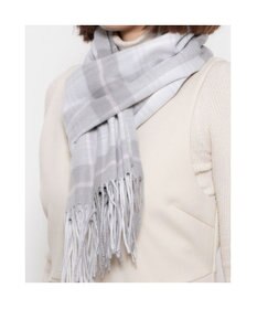 UNBILLION カシュネ cache nez / カシミヤ紡毛チェックストール