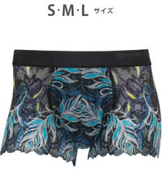 WACOAL MEN WACOAL MEN 【レースボクサー】 ボクサーパンツ フロント快適グラマラス 通気性 スカラ始末(裾部分) 前閉じ レース 下着 メンズ WT3826 /ワコールメン