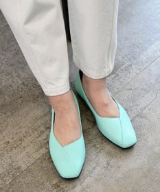 Pointer 日本製 本革Vカットパンプス