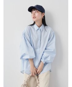 earth music&ecology 袖タックブラウス