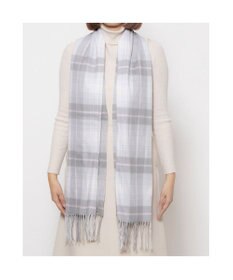 UNBILLION カシュネ cache nez / カシミヤ紡毛チェックストール