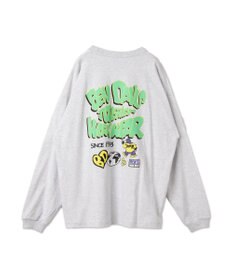 WEGO 【ユニセックス着用ITEM】別注ベンデイビスプランプロゴT（LS）