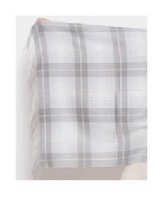 UNBILLION カシュネ cache nez / カシミヤ紡毛チェックストール