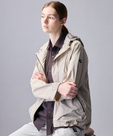 JOSEPH ABBOUD MOUNTAIN 【ナチュラルカラー/ストレッチ】ナイロンコンビガーメントダイパーカー