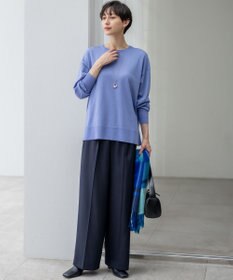 23区 L 【洗える】オータムシャイニー リラクシー ニット