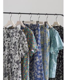 Te chichi 【LIBERTY FABRICS】フレアスリーブブラウス