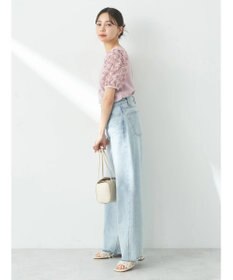 earth music&ecology リボンスリーブプルオーバー